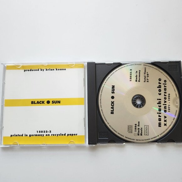 Mariachi Cobre XXV Aniversario CD 1971-1996 Black Sun Edition - Picture 4 of 6